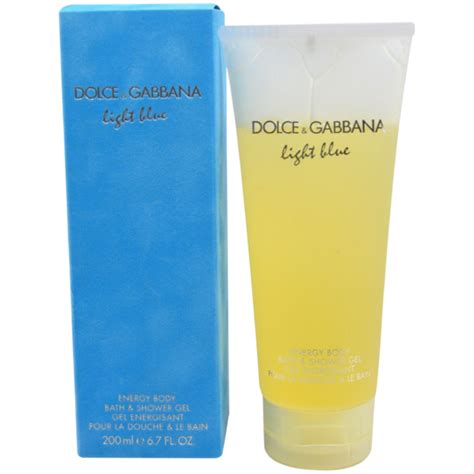 dolce gabbana light blue energy body bath shower gel|macy's dolce and gabbana.